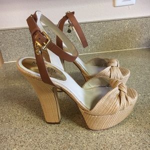 Michael Kors chunky heels